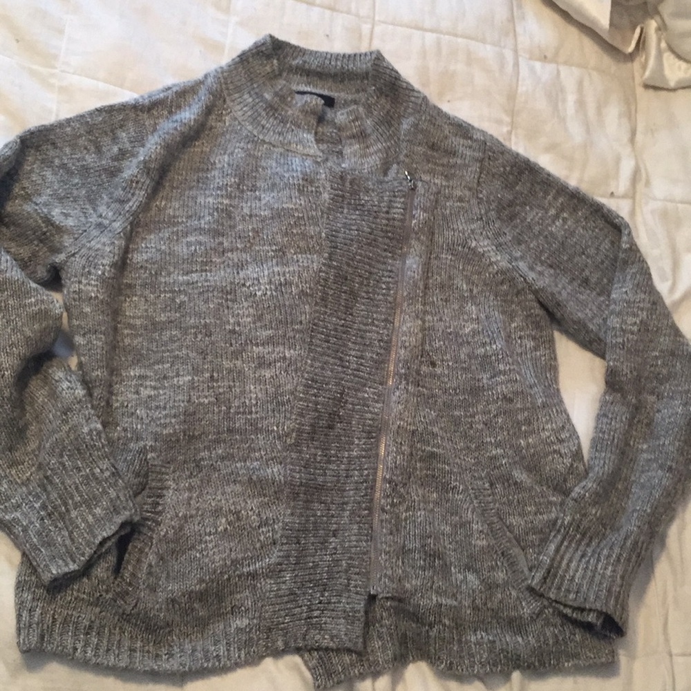 Gap Zip Front Sweater Size XL